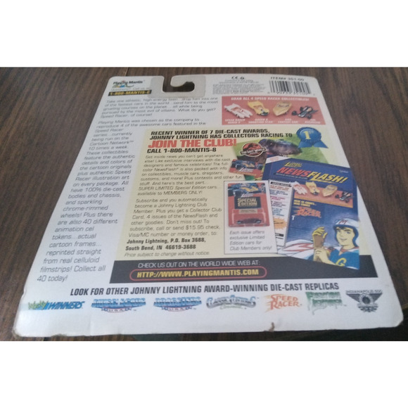 Johnny Lightning Speed Racer The GRX! (1997 Playing Mantis) - Picture 3 of 4